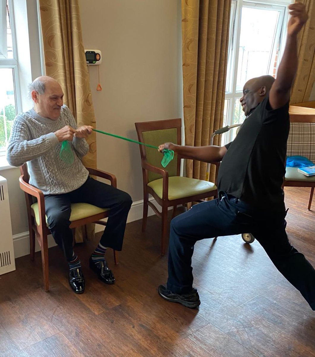 We have so much enjoyed taking our #film resources out to #care settings over the last few weeks. What a wonderful way to wrap up this amazing collaborative #Ageless project by getting right into the heart of the #community @Mohamme27062692 @NSCDLearning @BerkeleyCourtCH