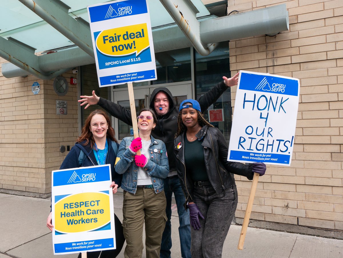 OPSEU tweet picture