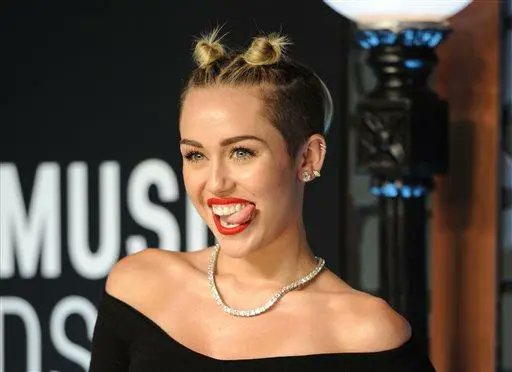 ACTBrigitte's tweet image. Miley Cyrus said she is going to leave the United States if Trump is elected President.

America will be better off because of this!