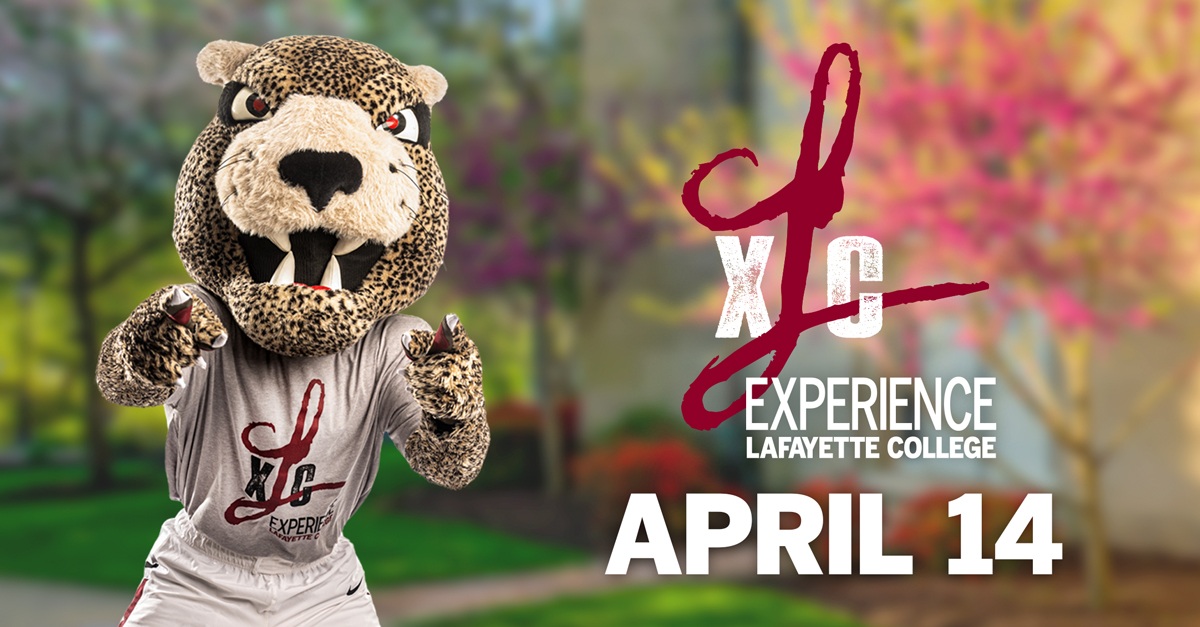 Join us for XLC: Experience Lafayette College on Sunday, April 14! Tour campus, attend classes with our professors, meet campus partners, visit residence halls, peruse the club fair, & more at our premier accepted student event! Register: ow.ly/snti50R2y8j #LafayetteCollege