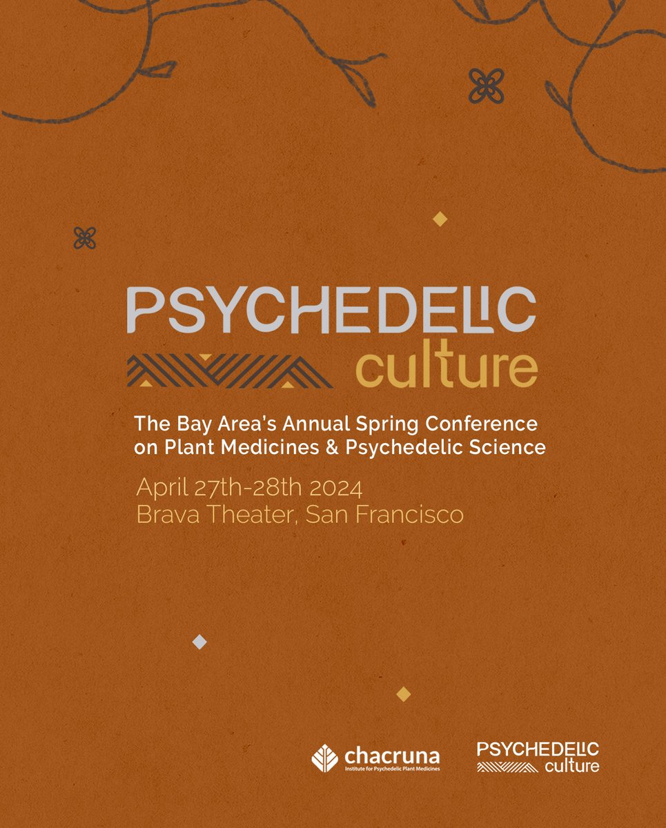 Cultivating Roots for Cultural Change Learn more and get your tickets at a discount until the end of March at the link: chacruna.net/psychedelic-cu… #PsychedelicsPlantMedicines #SacredPlants #PCU #PsychedelicCulture #cultivatingrootsforculturalchange