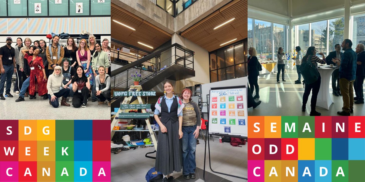 Take a look at what campuses across the country were up to during this year's #SDGWeekCanada!📍🍁 uwaterloo.ca/sustainable-de… #SDGs #GlobalGoals