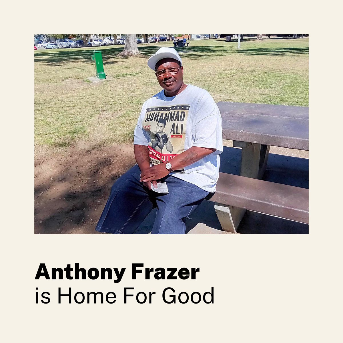 Anthony Frazer is Home For Good! He was released from prison after 22 years when DA @SummerStephan of @SDDistAtty recommended his release. Now thriving with family support, he works in maintenance and volunteers to help better his community. Read more at fortheppl.org/stories