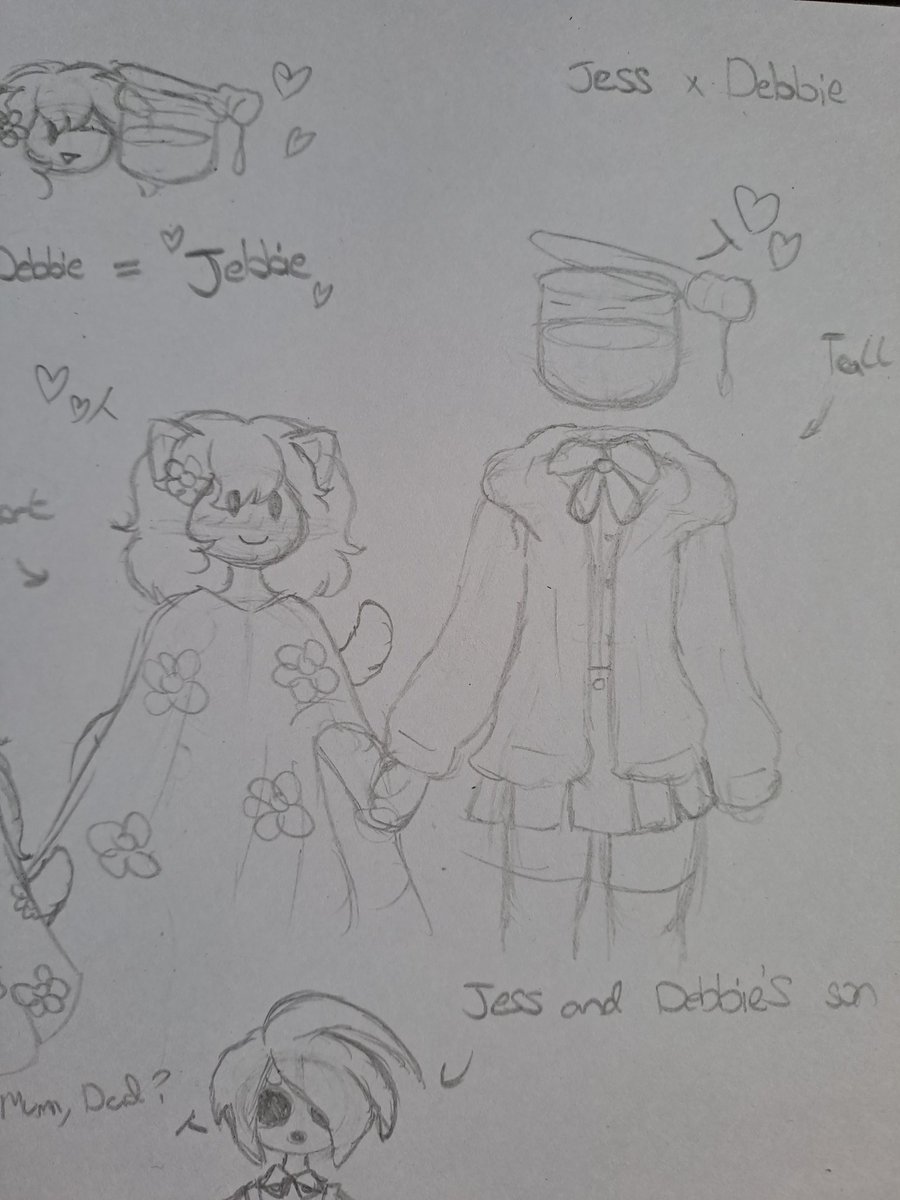 Debbiedarling45's tweet photo. Jess x Debbie doodles (so cute) #shipdrawing #weirdcore #cuteship #nonbinarycharacter #femalecharacter #dreamcore #dreamcoreaesthetic #romantic #couple #allisterpokemon #pokemon #art #drawings #myart #doodlesketch #doodles #sketches #pencil #pencildrawing #pencilsketch https://t.co/Ozu2iadVB6