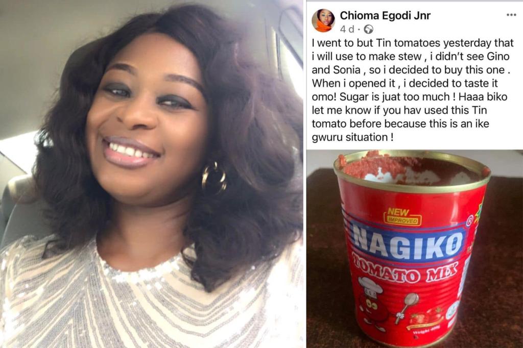 Pregnant Nigerian entrepreneur arrested for writing scathing review of tomato puree: ‘I was messed up’ trib.al/fzvCnku