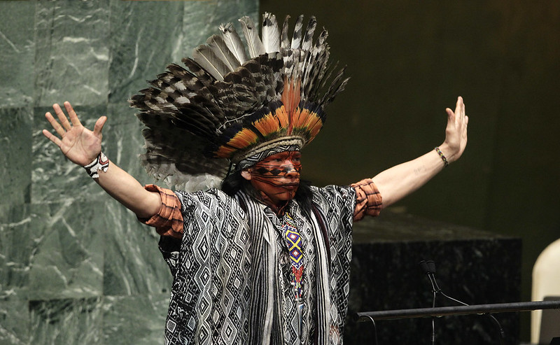 #UNDRIP art. 19: Indigenous Peoples must be seen as equal partners with financial groups and private investors, following the principles of free, prior and informed consent. #WeAreIndigenous
