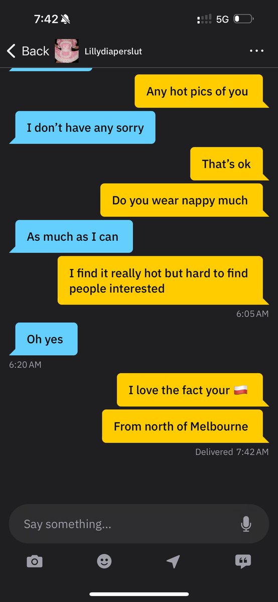 Abdl in Melbourne is proud pole
