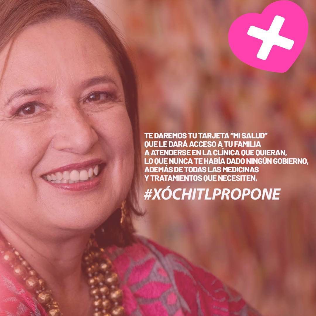 Este gobierno destrozó nuestro sistema de salud. Con la propuesta de @XochitlGalvez nunca más un niño volverá a morir por falta de medicamentos. #XóchitlPropone.