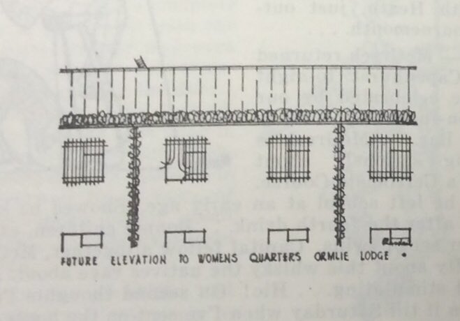 The former Dounreay Ormlie Lodge Hostel, for single employees& those awaiting atomic houses. By all accounts it was a riot of scientists, & it was here where everyone!s fave ‘Haggis’ unofficial works’ mag was edited. Love its sketch of the planned women’s elevation. No mixing! 😜