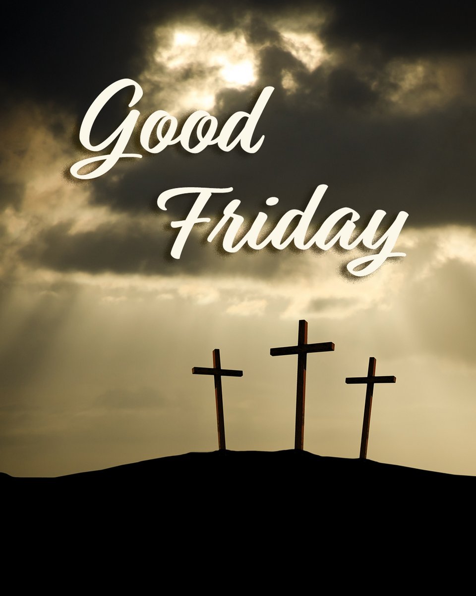 On Good Friday, Christians pause to reflect on the great sacrifice of Jesus on the cross - one which brought redemption and salvation to humanity. May all observing this day be reminded of the profound love represented by Jesus' sacrifice and take peace in its message of hope.