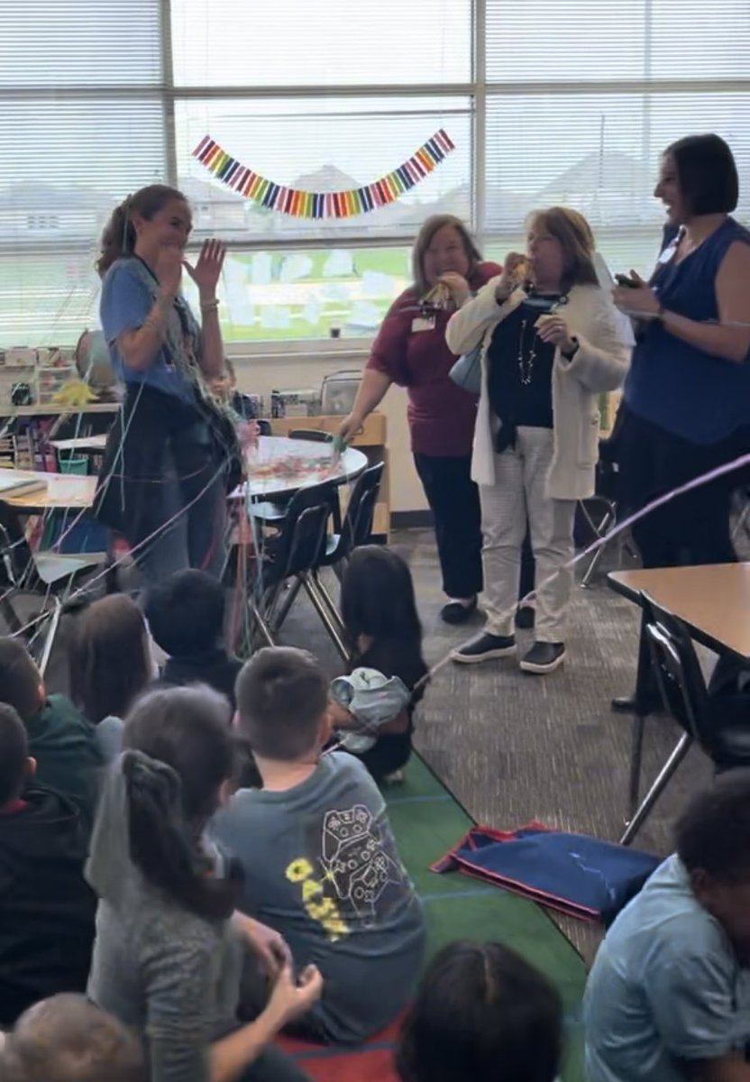 Shouting it from the rooftops! Ms. McCullough is a MODEL TEACHER!!!