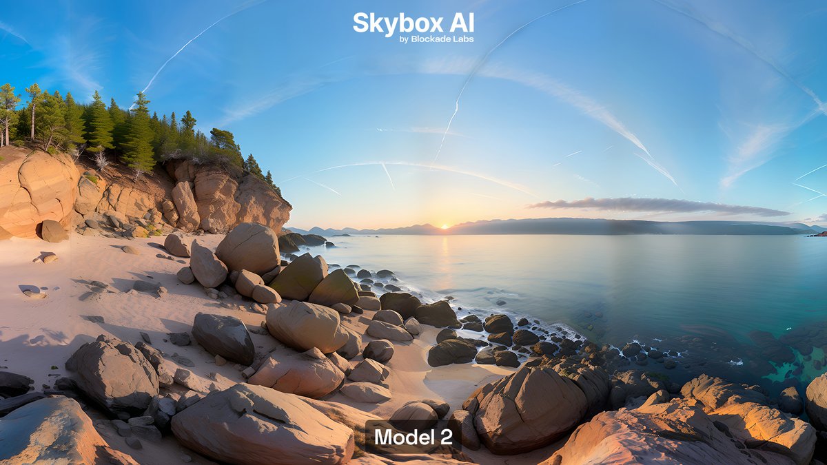 Hard at work on the next evolution of Skybox AI's generative model, Model 3. Not sure you're ready for this level of immersive 360° realism. Very low res work-in-progress early look 👀 #skyboxai #generativeai #360image #hdri #immersiveart