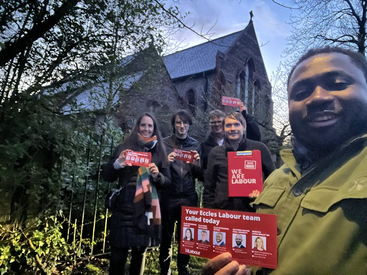 Rain or Sunshine always a delight being on the doorstep #TeamEccles #3VotesForLabour