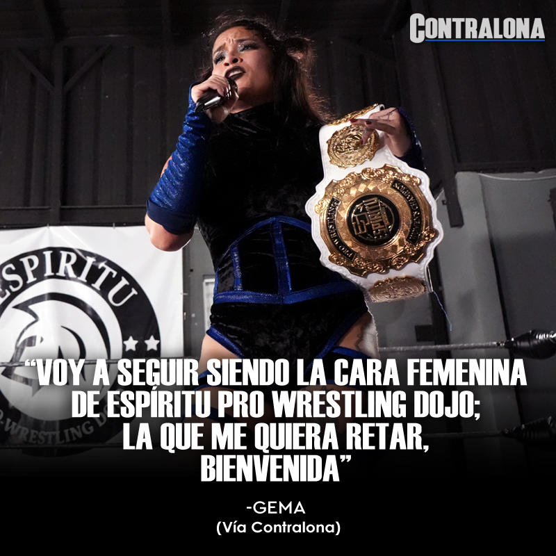 Contralona (@contralona) on Twitter photo .@yeseniart_, la nueva y primera campeona de <a href="/EPWDojo/">Espiritu Pro Wrestling Dojo</a> y luchadora en <a href="/ovwrestling/">OVW Wrestling</a>, invitó a las luchadoras puertorriqueñas a retarla si así desean, pero primero, deben pasar por una prueba de fuego.
▶️ youtu.be/xaaqtku5MMk .@yeseniart_, la nueva y primera campeona de <a href="/EPWDojo/">Espiritu Pro Wrestling Dojo</a> y luchadora en <a href="/ovwrestling/">OVW Wrestling</a>, invitó a las luchadoras puertorriqueñas a retarla si así desean, pero primero, deben pasar por una prueba de fuego.
▶️ youtu.be/xaaqtku5MMk