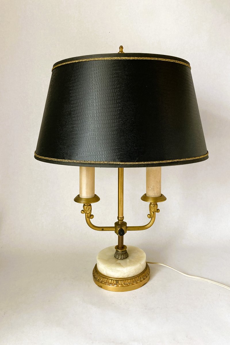 Vintage Bouillotte-Style Lamp with Adjustable Shade vintage-keepers.com/product/vintag…