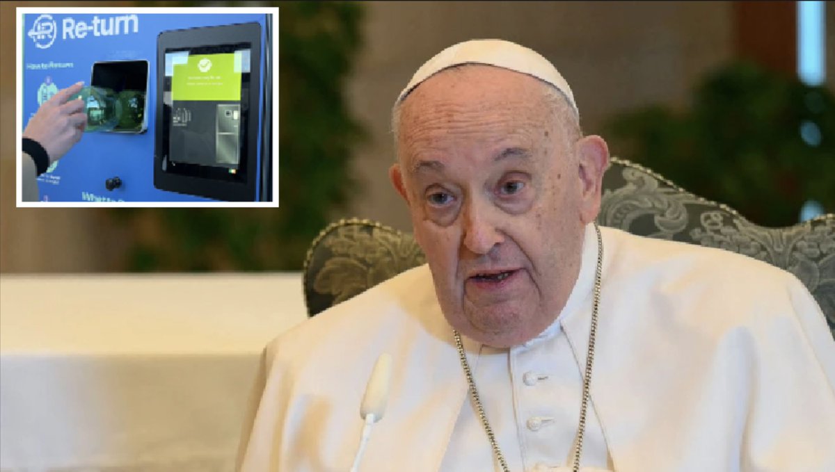 BREAKING: Vatican Investigates Possible Miracle After Dublin Man Finds Working Plastic Bottle Return Machine