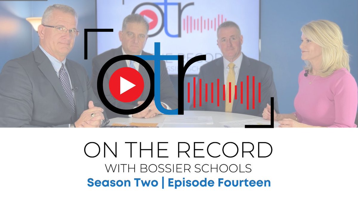 Superintendents from Bossier, Desoto and Webster Parishes go 'On the Record with Bossier Schools' to talk about the lack of accountability, transparency and parity associated with House Bill 745 and Senate Bill 313. Watch here👉bit.ly/OTRS2E14