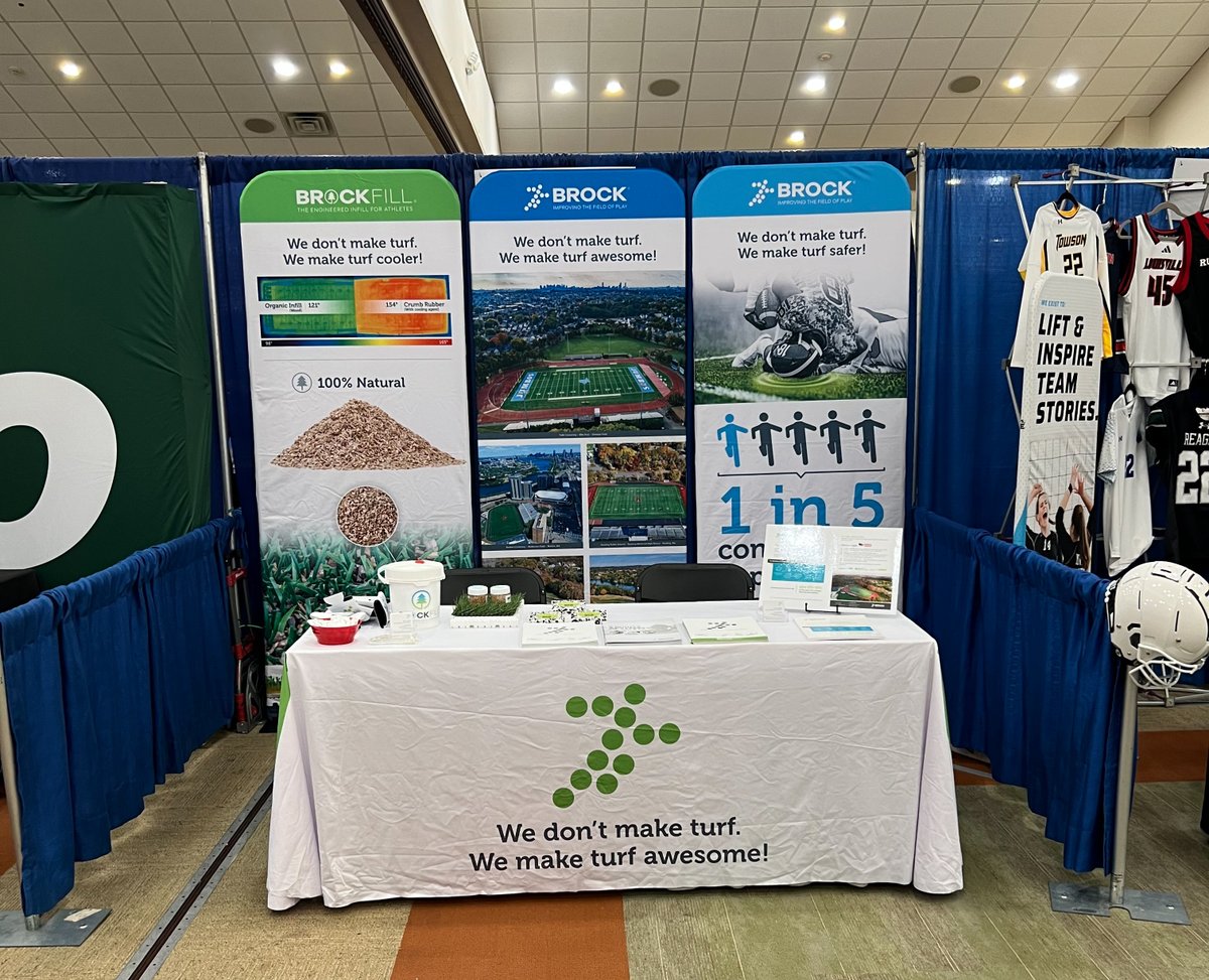 🌟 Hey Massachusetts! 🌟 Brock USA is making waves at the @MSSADA9 Conference TODAY! 🏟️ Drop by our booth (#35) to catch up with our team, explore our revolutionary sports surfacing solutions, and dive into the future of athletics! 🏈⚽ #BrockUSA #MSSADAConference