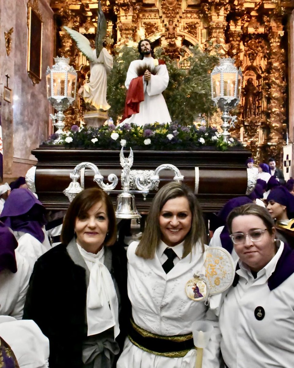 Mjesusserranoj's tweet photo. #MiércolesSanto en #Baena con mi Hermandad de los @Trajecillosbla1. Este año no ha podido ser, pero ya esperamos con ilusión un nuevo y esplendoroso Miércoles Santo. 

¡Viva Nuestro Padre Jesús del Huerto! 💜🍋 https://t.co/Qnrm2wTAq6