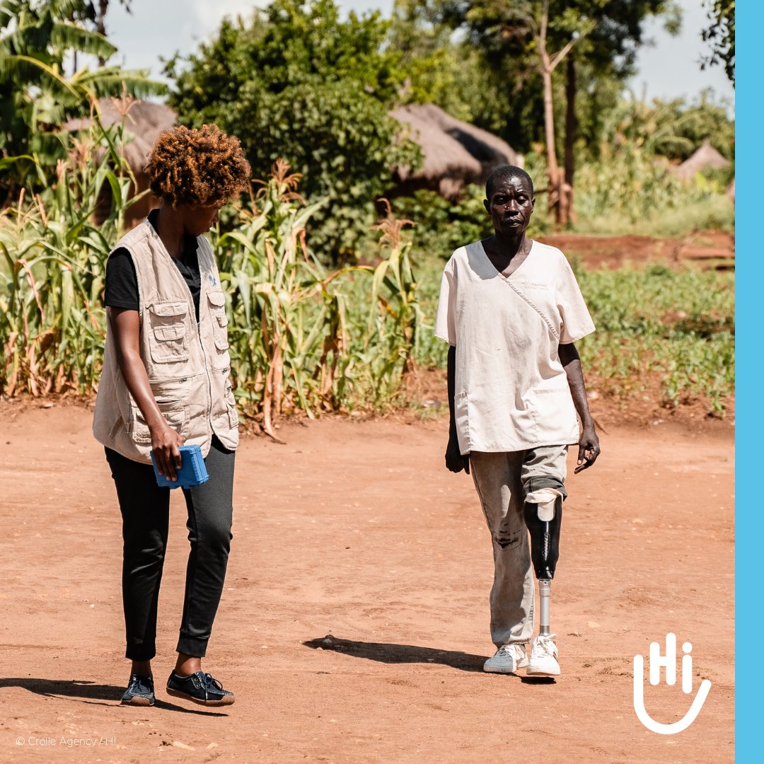 Meet Elli from #Uganda!👋 Elli's journey with HI's 3D Petra project is a testament to resilience and progress. With his old #prosthetic outgrown, he eagerly tries out his new, custom, 3D-printed device. Thanks to this amazing technology, he's ready to keep moving forward!