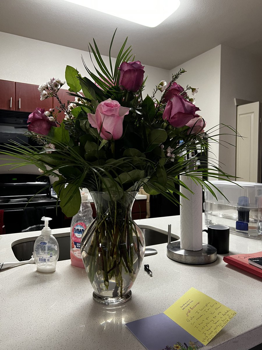 IGotPuppies's tweet image. If your name is “Jesse”, and you live in Colorado, sorry for opening the note for your flowers. They really are pretty though… I am curious. What did he do?

#takehimback
#ornot