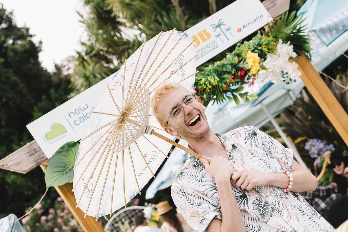CaroBrunel's tweet photo. Let's rewind to January when @NewCaledonia Tourism brought tropical vibes to the iconic #SoFrenchySoChic #music #festival! 🇫🇷☀️ This annual event is the epitome of style and sophistication, attracting a community of #Francophiles who appreciate the finer things in life. 💫 https://t.co/1CiviTVo1f