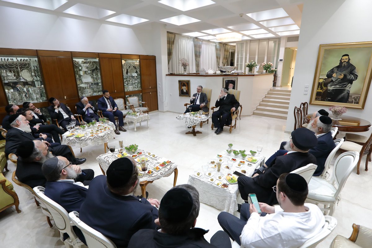 I had the honour and pleasure to meet senior members of the Haredi community yesterday, hosted by Rabbi Yitzhak Schapira. We discussed the most important issues facing the community at the moment, and I explained the UK government’s approach to the Gaza war and the wider region.