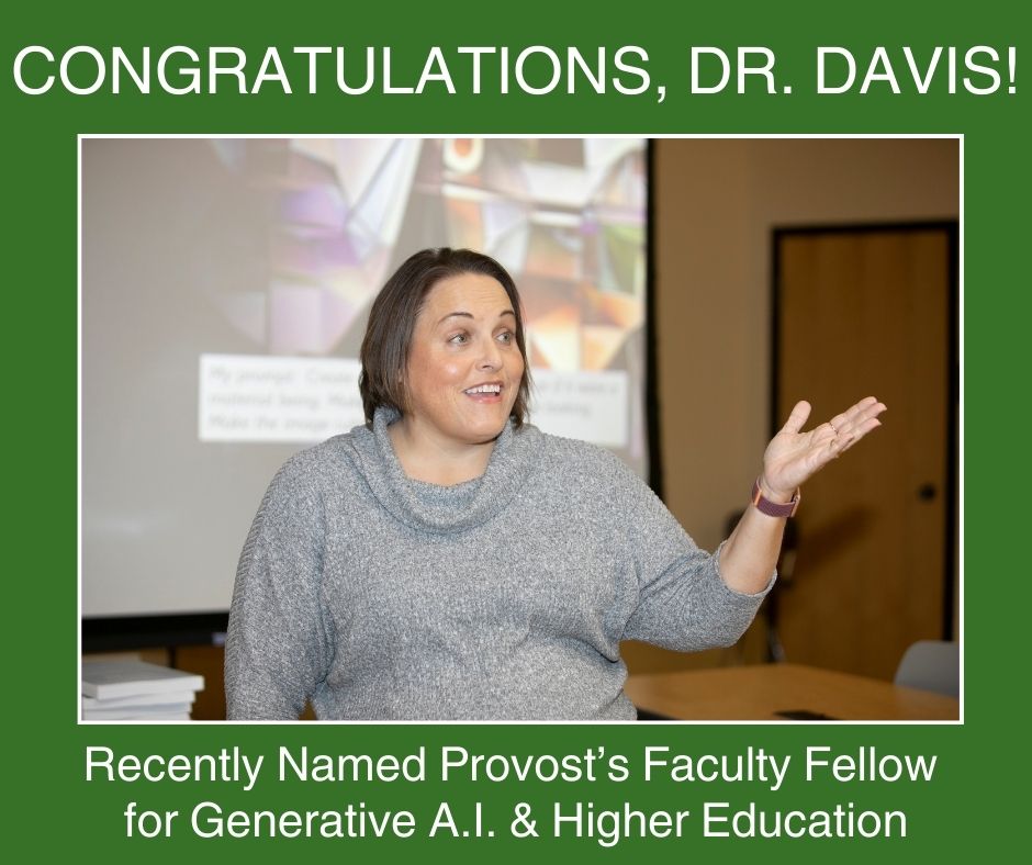 Dr. Kirsten Davis, Faculty Director of Online Legal Education Strategies, was named the Provost’s Faculty Fellow for Generative Artificial Intelligence and Higher Education. Learn how she became a thought leader on A.I.'s role in legal education: tinyurl.com/4mrv4zu2