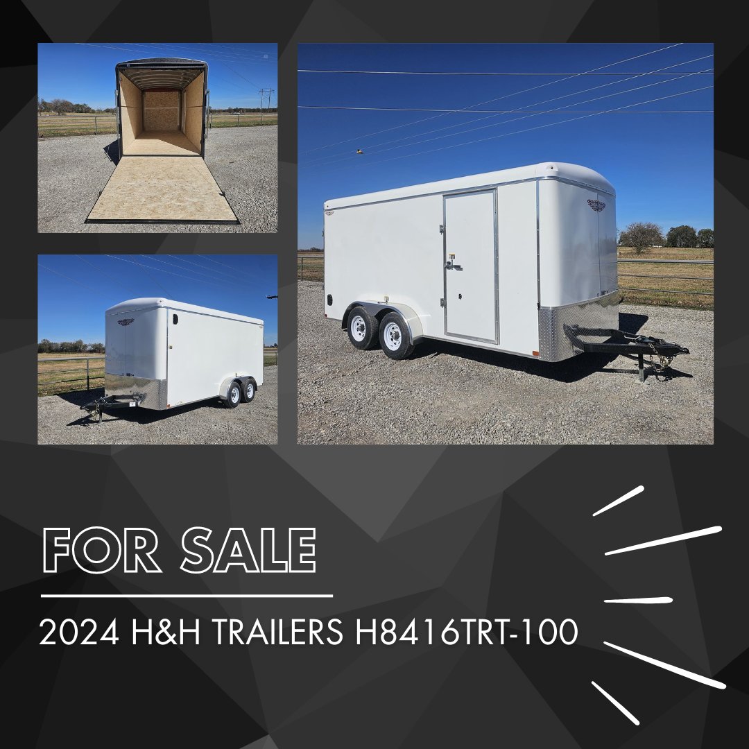TodayUtility's tweet image. 🚚 Looking for an enclosed trailer? Check out this 2024 H&amp;amp;H TRAILERS H8416TRT-100!

💰 Price: $8,650

👀 View the trailer here ➡️ ow.ly/SYZp50R3jFQ

📞 Contact Ervin Eicher at (620) 778-9966 for more details!

#EnclosedTrailers #CargoTrailers