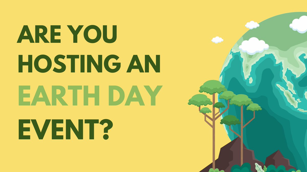 🌍Help us make a difference this #EarthDay! We want to amplify your efforts & inspire our community to join the movement to celebrate and protect our planet. Let’s make everyday #EarthDay!💚Share with us an event or initiative you’re hosting or attending: bit.ly/4arrV3x
