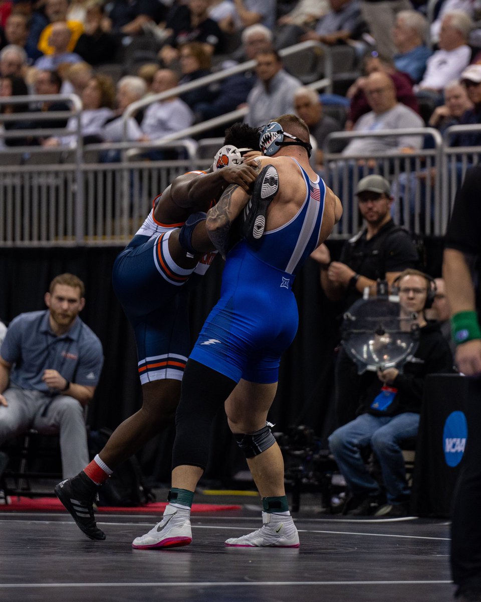 A career unlike any other 👀 A look at the numbers behind Wyatt’s historic career: 1️⃣0️⃣3️⃣ career wins 2️⃣x All-American 2️⃣x Big 12 Champion 4️⃣x Big 12 place winner 3️⃣x Most falls award winner 2️⃣x Most Dominant award winner U23 World Freestyle Champion 5️⃣8️⃣ career pins