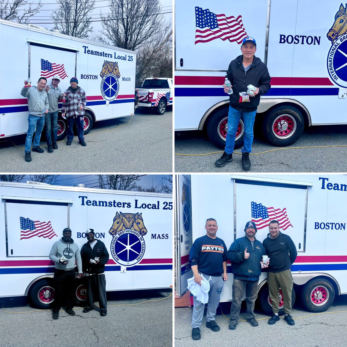Today, the @Teamsters Local 25 food truck rolled into Romanow Container to serve lunch to our 55 members. #teamsterslocal25 #newenglandteamsters #teamsters #foodtruck #wednesdayfoodtrucks