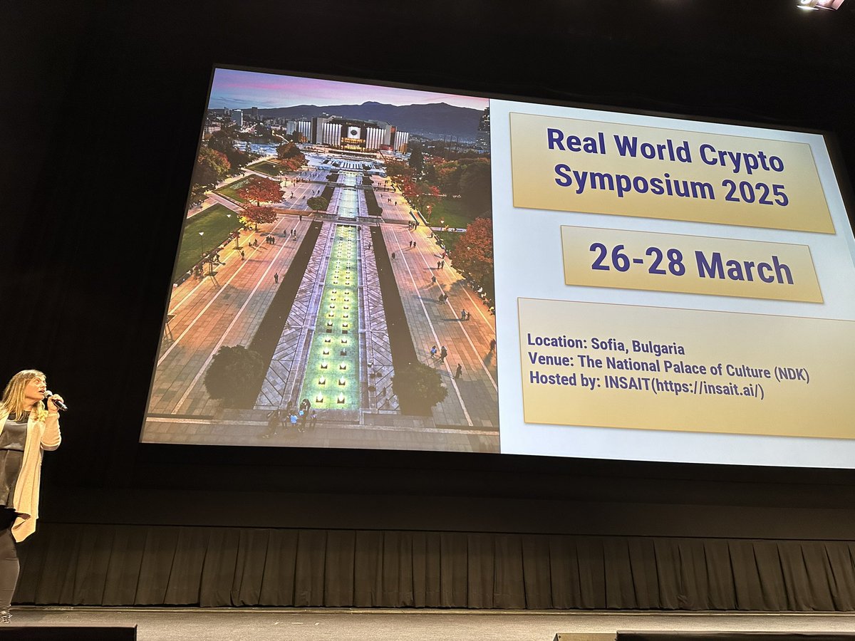 Real World Crypto tweet media