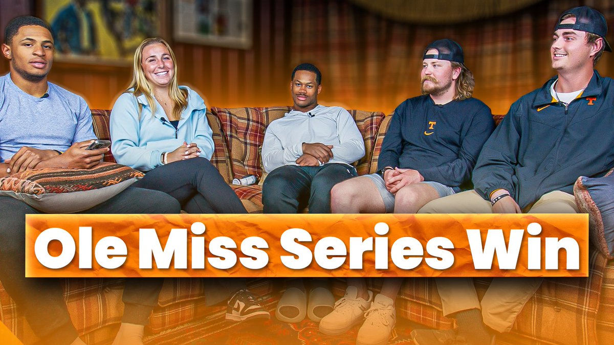 🍊 New Video Is Now Live! 🍊 Tune in and watch @Vol_Baseball's @KirbyConnell16, @Zander_Sechrist, & @kavares_tears23 join teammate @Moore10Chris and Lady @Vol_Soccer star @jenna_stayart speak on their series win over Ole Miss & pitching in the SEC! ⚾️🔥 youtu.be/9BbnADNwTrc?si…