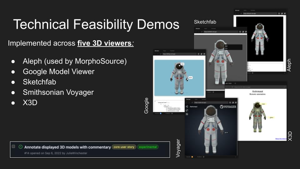 Last night I presented the work of the @iiif_io 3D Group to the @AcademySwf USD Working Group. There's lots of shared aspirations between these projects & I hope we can help each other along. Slides here for anyone interested: docs.google.com/presentation/d… #GLAM3D #interoperability
