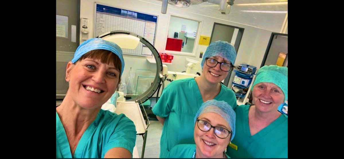I spent time in theatres on back to the floor last Friday. Thanks all. Great experience. Met a great team, leadership at its best and Kathryn who’s a HCSW, going to be an NA soon and won HCSW of the year award last year! #growourown @YSTeachingNHS @lindsaylou83