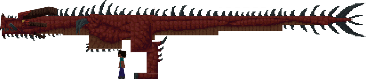 Remodel of the Pyre Drake for <a href="/Grimm_Was_Taken/">Grimm</a>'s Spry Conquest! 

#blockbench #Minecraft #lowpoly