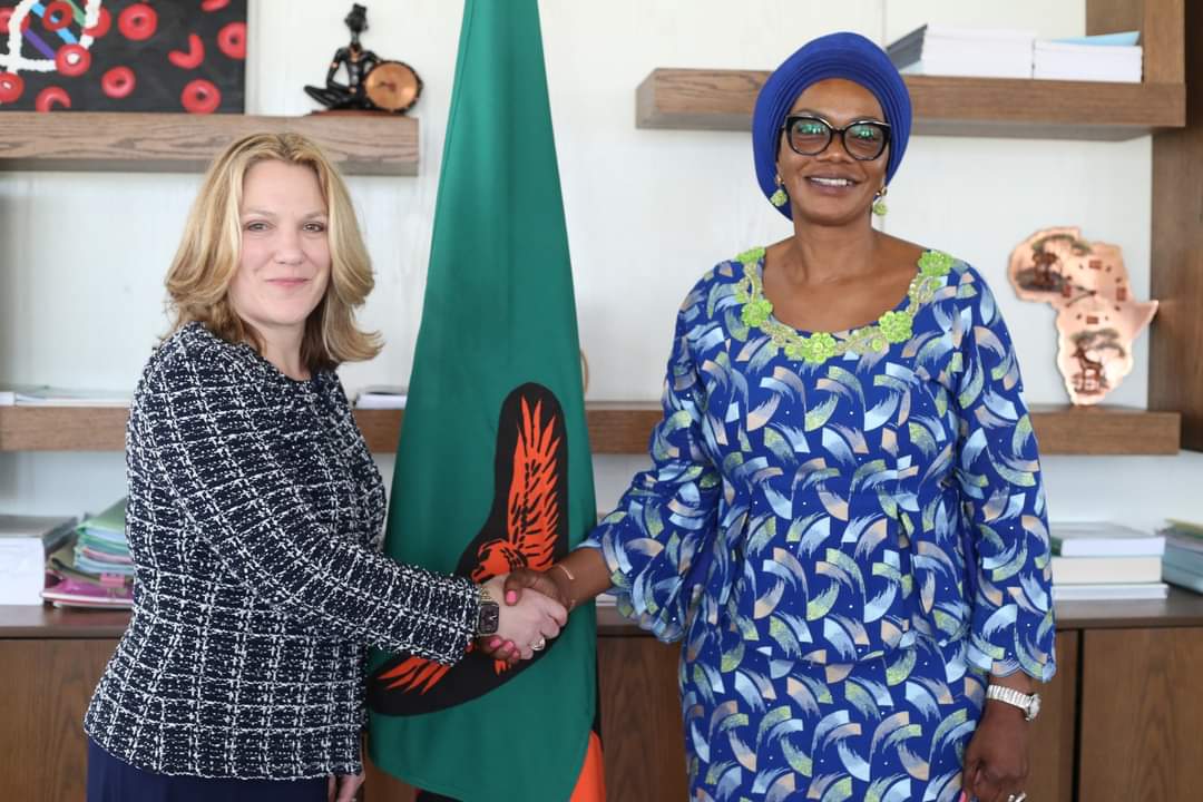 Deputy Secretary Palm had a meeting with @mohzambia Minister of Health Hon. Sylvia Masebo MP to talk about mutual public health priorities for both the U.S. and Zambia including strengthening pandemic preparedness and health equity.