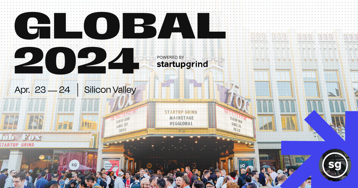Join us at @startupgrind Global 2024 as we explore disruptive technologies, opportunities and gain invaluable insight from #innovators actively driving change. Excited to hear from industry leaders and inspiring speakers! ✨ #startupgrind #SiliconValley