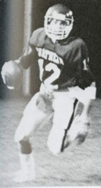 jpapendick's tweet photo. Follow @jpapendick for SD sports history daily

In honor of @nsuwolves_fb spring football starting March 22, I will post NSU football memories daily through the Wolves’ spring game (6 of 30).

Oct. 23, 1982: It looked like it was going to be a great day for NSU at Duluth. About 9½ minutes into the game, Shaun Wanner (12, below) returned a punt 85 yards to give NSU a 7-0 (Brad Larson PAT) lead. However, Duluth won 30-7.

Nov. 16, 1991: Brent Sheehan led the Wolves to a 35-33 win over Wayne State in the Metrodome by catching 13 passes — including two TDs, for a school record 261 yards. Other key contributors were Kip Kieso (threw four TDs and for 441 yards), Mark Costello (two TDs, including the game winner with 3:07 left), Fred Sahli (four sacks), Shawn Bauer (two interceptions, including the one that set up the game-winning drive) and Jeff Gruenhagen (recovered a fumble when Wayne was poised to score).

Oct. 21, 2000: After only three seasons including an injury-shortened senior season, two-time conference player of the year Tyrone Morgan (being honored with ball below by former NSU All-American back Jim Kretchman) played his last game for the Wolves and leaves as the all-time rusher with 4,816 yards from 1998-2000.

Sept. 4, 2021: With Covid-19 wiping out the 2020 season, @NSUFOOTBALL head coach Mike @NSUCoachSchmidt (below) had to wait 635 days before coaching his first game for the Wolves.

@nsuwolvesclub @nsugyps @Nate_Daviss @jkvandyqb @RaheTairen @Anthony11vespo @Luke_Gunderson @charlielarson33 @MattLarson33 @JFet44 @stanleyhaskins1 @johnson_paden @schloe55 @colt51dragon @VanMaxmjvl @gaabi72366618 @TrevorSchwart16 @WolvesAthletics @KoryBurdick @CoachBono_ @AWanny11 @GruenhagenJeff @BasketballSmet @WolvesAthletics