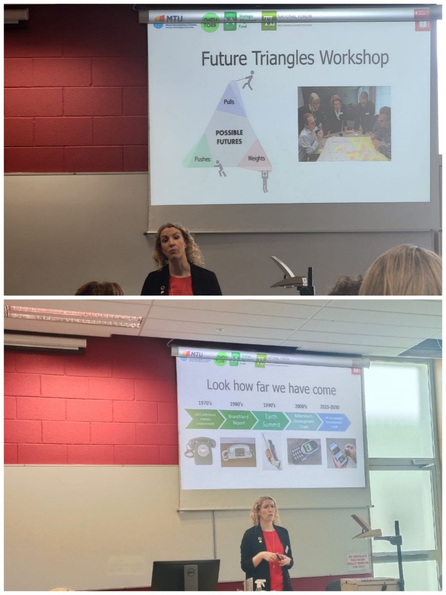 Delighted to present today @ESAI_Environ #environ2024 on embedding sustainability into the curriculum. Showcasing the work undertaken as part of the @ntutorr & SATLE projects @ForumTL @TLU_MTU @hea_irl. The importance of having conversations with stakeholders evident @TomFarrelly