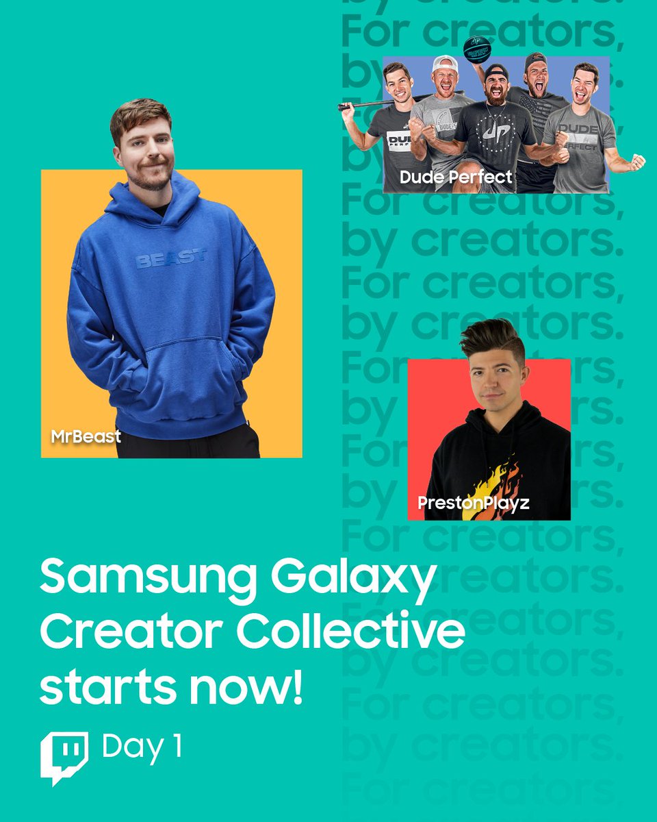 Day 1 of #GalaxyCreatorCollective starts with keynote speaker @Preston. 🎮 Don’t miss your chance to learn from the top brands and best content creators! Tune in now here on X!