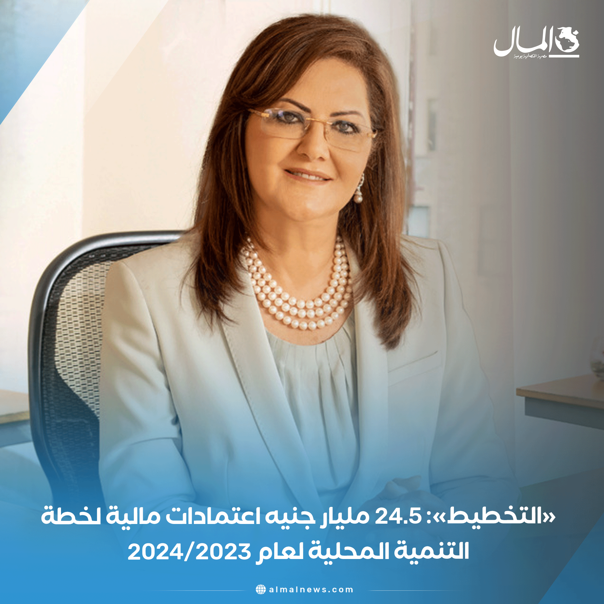 «التخطيط»: 24.5 مليار جنيه اعتمادات مالية لخطة التنمية المحلية لعام 2023/2024 