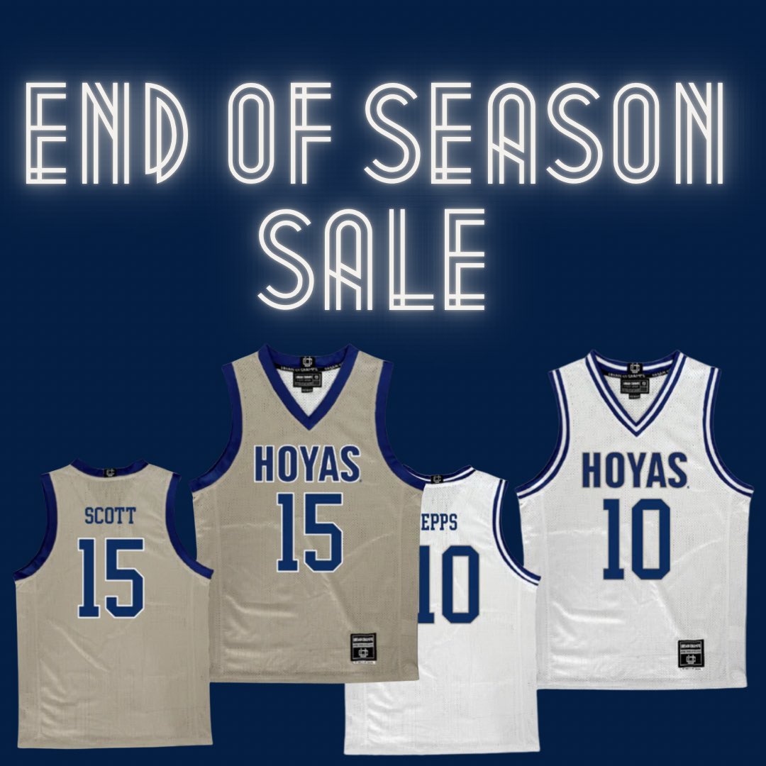 END OF SEASON SALE ⚡️ Take 15% off all basketball gear and show some love to your favorite players as another season comes to a close! nil.store/pages/georgeto…