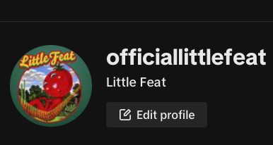 Go give Little Feat a follow on TikTok to piss off the government. The only official TikTok account is @ officiallittlefeat tiktok.com/@officiallittl…