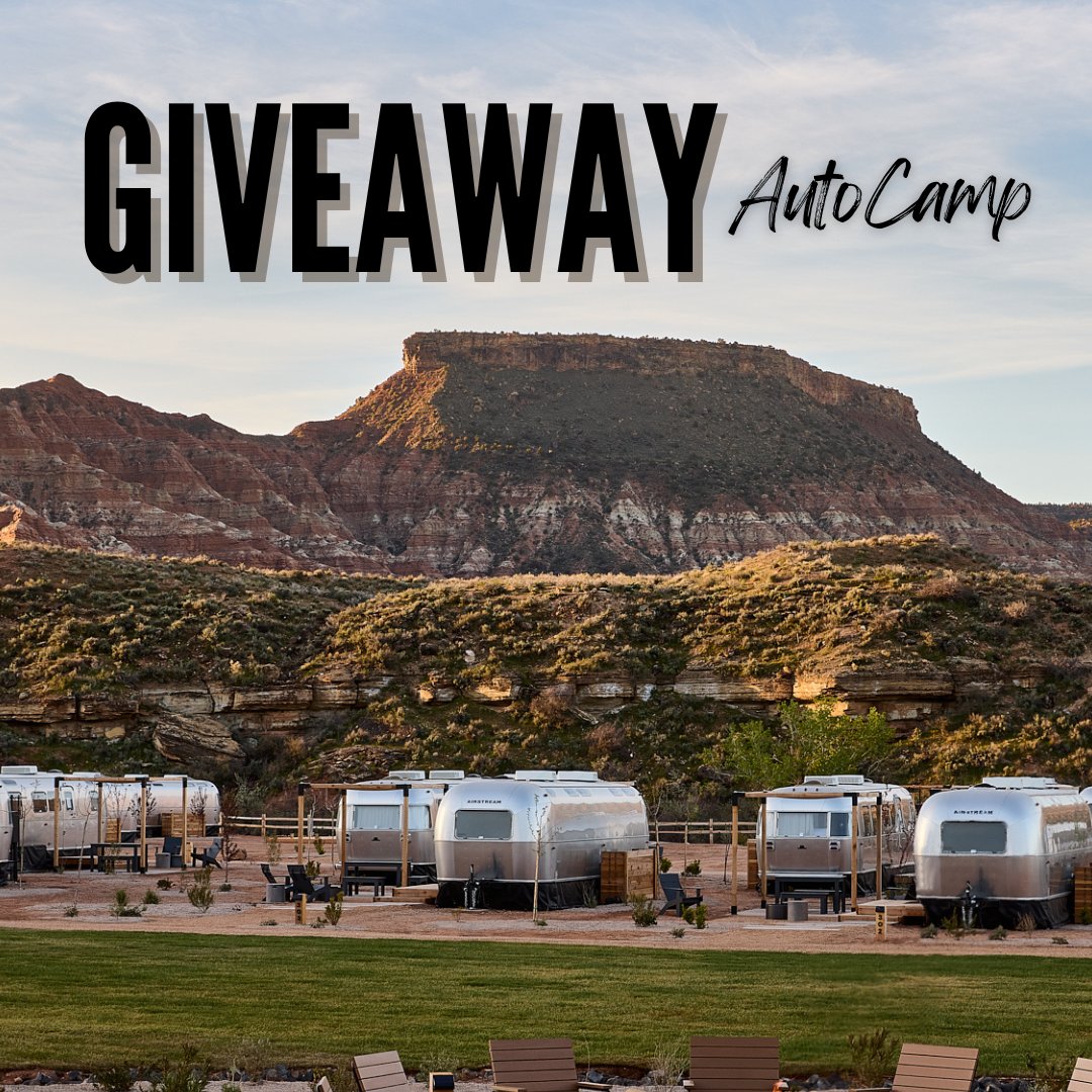 Win a two-night stay at the Luxurious AutoCamp Zion Location. Enter here to win: dollarflightclub.com/autocamp-zion-…