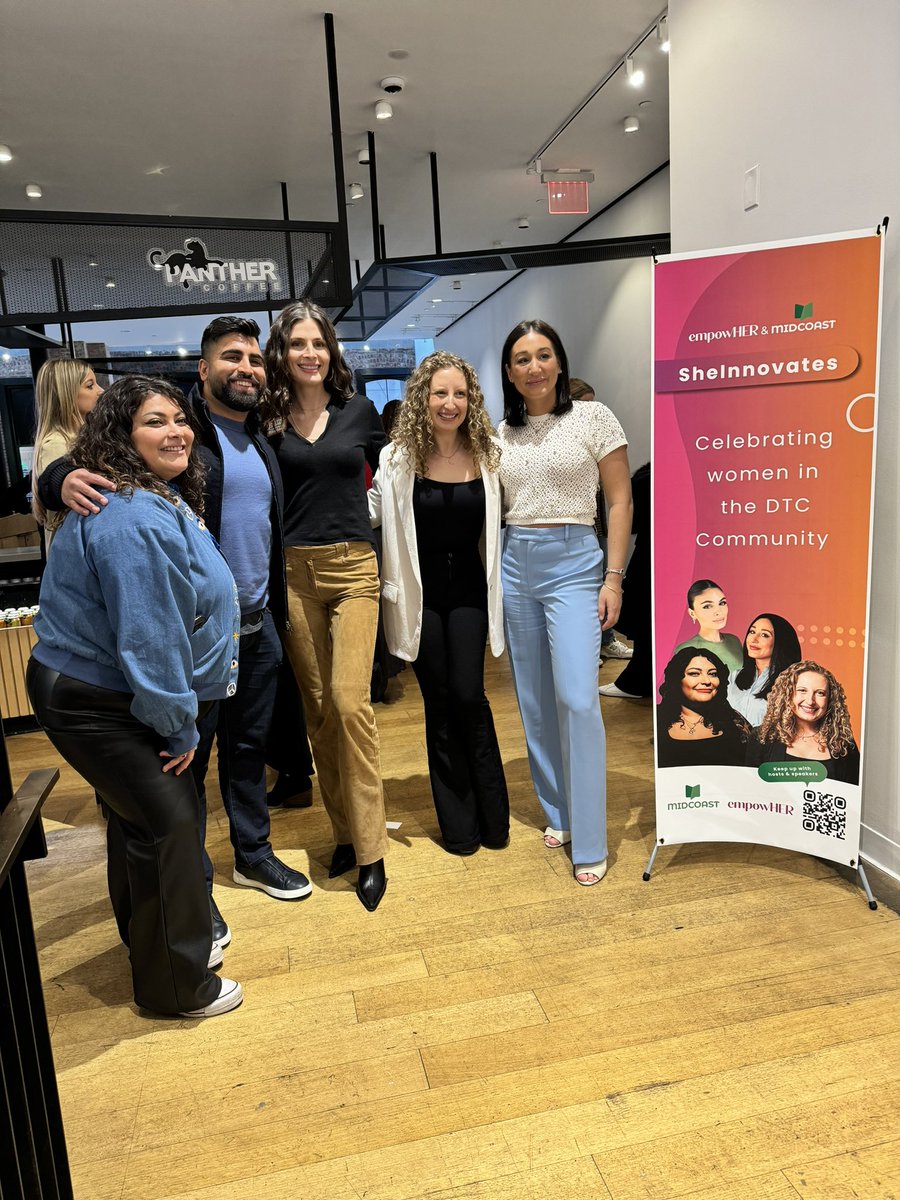 We’re so excited to be sponsoring the SheInnovates event in New York City today! As a primarily female-led and run company, we couldn’t be prouder to support this group of awesome women who are pushing the boundaries of DTC, everyday.