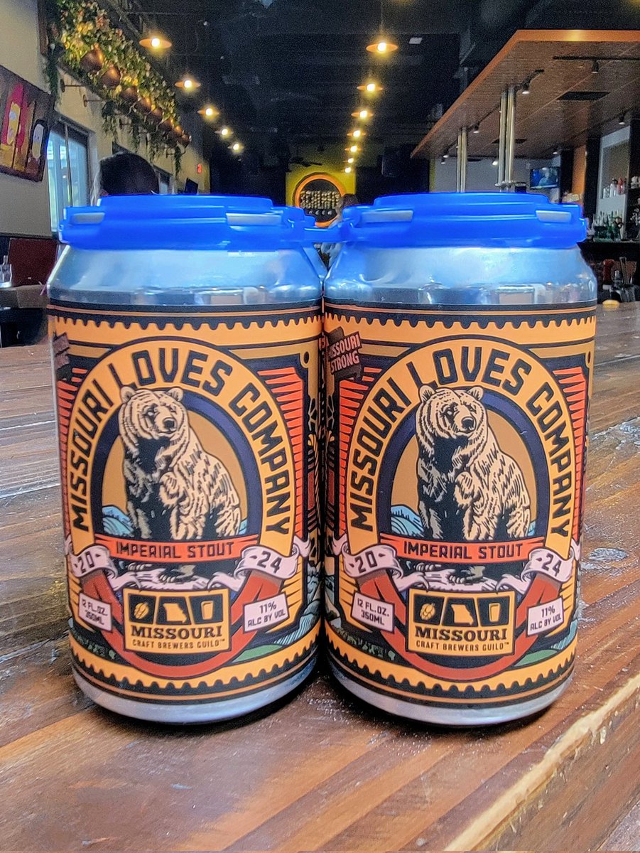 RELEASE DAY! @Schlafly is proud to be part of the @MOCraftBrewers guild, and the first beer in their Missouri Loves Company #MissouriStrong collaboration series is available for sale TODAY at #SchlaflyBottleworks. 🍺🍻 Grab a 4-pack of this 11% ABV Imperial Stout in Maplewood!