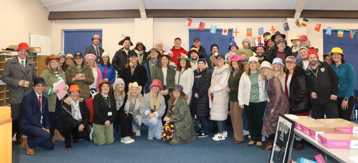 Our ‘Wear a Hat Day’  helped to raise over £1,700 for Brain Tumour Research, in memory of Jenna, one of our year 11 pupils who sadly passed away in January. Any further donations can be made here: justgiving.com/page/debra-gib…