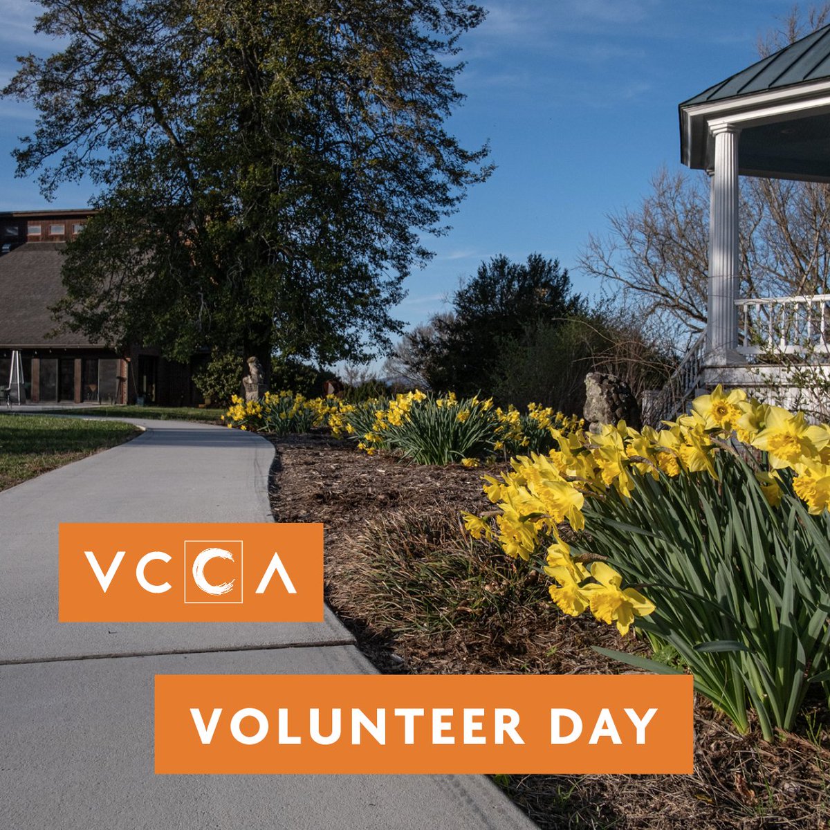We're looking for volunteers to join us at VCCA for some light spring gardening on Saturday, April 6! Lunch will be provided. Please sign up by Tuesday, April 2, to help us best plan for food. vcca.com/news-events/vo…